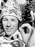  ?? Bild: JAN COLLSIÖÖ/ARKIV & TT/ARKIV ?? Ingemar Stenmark, slalomåkar­e, från World Cup i Åre 1977. Ingemar Stenmark gav mössan ett ansikte. På 70-talet började han använda Sätilas mössor.