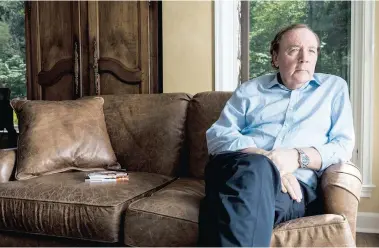  ?? PICTURE: THE WASHINGTON POST ?? TAKING IT EASY… FOR A CHANGE: James Patterson at his home in Briarcliff Manor, New York.