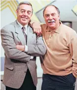 ?? ?? The dynamic duo, Ian St John and Jimmy Greaves