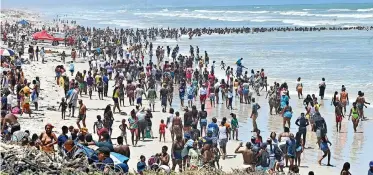  ?? ?? THE NSRI has cautioned beach users about changing tides expected this week.