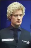  ??  ?? Neil Robertson is counting down the days until his barber opens.