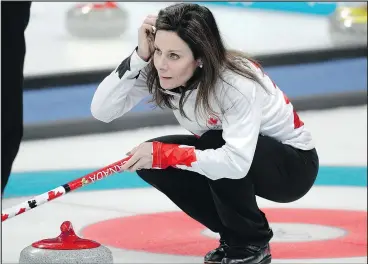  ?? AP ?? Canadian curler Cheryl Bernard, 51, is the oldest athlete competing at the 2018 Olympics.