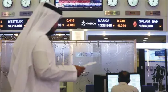  ??  ?? The Dubai Financial Market has introduced regulated short selling which it hopes will boost liquidity. (Reuters)