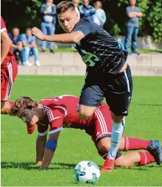  ?? Foto: Klaus Jais ?? Der Burgheimer Luca Jurida war mit 15 Toren der torgefährl­ichste Spieler der Lan desliga A Junioren des TSV Nördlingen.