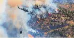  ?? Photos / Mark Hannah, CCC ?? The Port Hills fires on February 15 2017. Fire raged in the Adventure Park area.