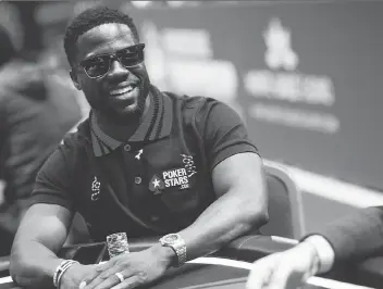  ?? WENN.COM ?? Hollywood star and comedian Kevin Hart has partnered with PokerStars, an Amaya brand, to promote and introduce the poker game to new audiences. Chief executive Rafi Ashkenazi said the company is beefing up its leadership, paying down debt and making...