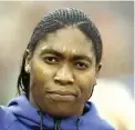  ??  ?? FIGHTER: Caster Semenya is to challenge the new IAAF regulation.