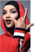  ??  ?? Hijab-wearing model Halima Aden graces the cover of Allure magazine.