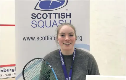 ??  ?? In the mix Former Perth Academy student Katriona Allen (above) and, inset, Rory Stewart of Crieff were both involved in the doubles camp