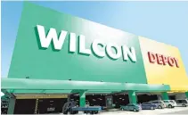  ??  ?? WILCON Depot expects its profit to grow by mid-teens in 2018.