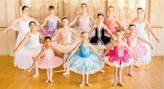  ?? Photo / Moira Fergus ?? Back row: Sofia Lindstrom, Michayla Coogan, Monique McDonald, Keira Fergus, Ruby Hewitt. Middle row: Isla Cabuay, Paityn Angove, Neisha Brightwell, Hayley Brightwell. Front row: Elie Cabuay, Charlotte James, Nina Algie. Absent: Harriet Jackson, Matilda Jackson, Amelia Fouhy, Charlotte Fouhy.