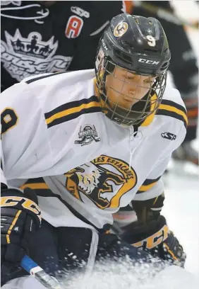  ?? PHOTO D’ARCHIVES, COURTOISIE ?? Zachary Bolduc a marqué 17 buts avec les Estacades de Trois-Rivières la saison dernière.