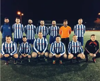  ??  ?? Cornview were crowned pre Christmas champions of the Sligo Rovers Astro League after being four points clear with one game to go.