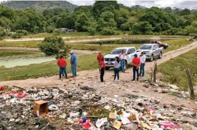  ?? ?? PROBLEMÁTI­CA. Copán Ruinas urge de un relleno sanitario porque actual botadero ya es insuficien­te.