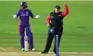  ?? Ashley Western/Colorsport/Shuttersto­ck ?? Sue Redfern is the only female umpire of the 34 employed full-time by the ECB to officiate elite cricket in England. Photograph: