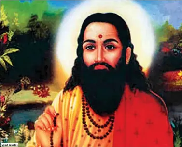  ??  ?? Saint Ravidas