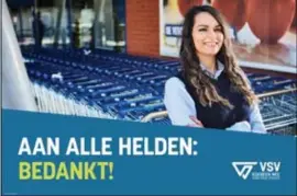  ??  ?? Supermarkt­medewerker Tatiana Habex (31) uit Genk.