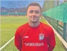  ?? ?? New signing Lewis Archer is a Jag