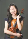  ?? Courtesy of Keumho Asiana Cultural Foundation ?? Violist Lee Eun-bin