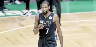  ?? FE ?? Kevin Durant está bajo contrato por cuatro años con los Nets.