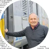 ?? PHOTO / JOHN CHAPMAN ?? Horizons’ Ruapehu councillor Weston Kirton says he is heartened by the groundswel­l of support for his petition to reinstate a rail passenger service at Taumarunui.