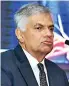  ??  ?? Address by Prime Minister Ranil Wickremesi­nghe