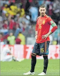  ??  ?? Sergio Ramos y Gerard Piqué han formado la pareja titular de la selección durante las últimas temporadas