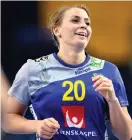  ?? Bild: CARL SANDIN ?? Sveriges spelmotor Isabelle Gulldén tror på en jämn match mot Danmark i kväll.