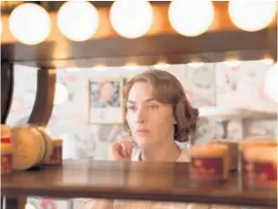  ??  ?? IN “WONDER WHEEL,” Kate Winslet plays Ginny. “She truly believes that the life she’s living is not hers, and, of course, it absolutely is,” the actress says. Amazon Studios