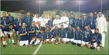  ??  ?? The winners Oman A