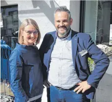  ??  ?? Christiane Vincon-Westermaye­r und Klaus Michelberg­er vom HGV.