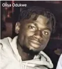  ??  ?? Olisa Odukwe