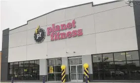  ?? Karen Tensa/Hearst Connecticu­t Media ?? The Planet Fitness on Backus Avenue in Danbury celebrated its grand opening on Thursday. The health club took over the site of Babies “R” Us.