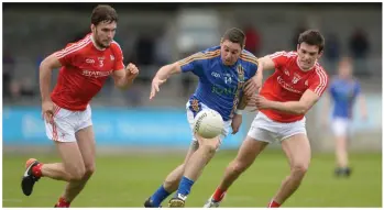  ??  ?? Seanie Furlong in action against Louth last year.