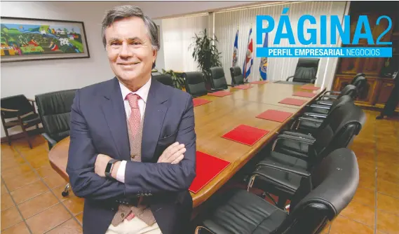  ?? Gerson Vargas/La República ?? “Este puesto es una mezcla de orgullo, responsabi­lidad y decisión”, dijo Manuel Otero, nuevo director del IICA.