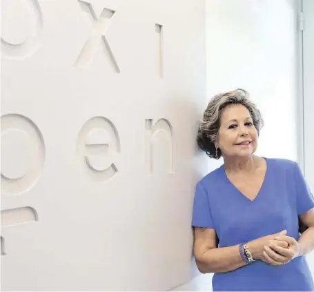  ??  ?? Estrella Pujol, directora de Oxigen