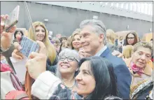  ??  ?? El presidente argentino, Mauricio Macri, en un acto realizado en Buenos Aires. (EFE)