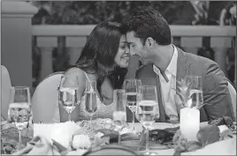  ?? [KEVIN ESTRADA/THE CW] ?? Gina Rodriguez as Jane and Justin Baldoni as Rafael in “Jane the Virgin.” “Four Weddings and a Funeral”