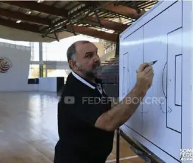  ?? FEDEFUTBOL ?? Carlos Quirós quiere superar los octavos de final del Mundial.