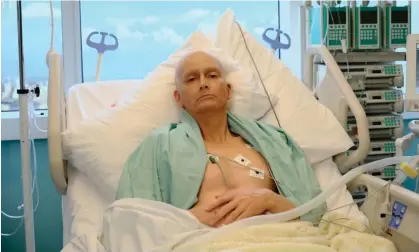  ?? Photograph: ITVX/ITV Studios ?? David Tennant as Russian defector Alexander Litvinenko in the new four-hour ITV drama.