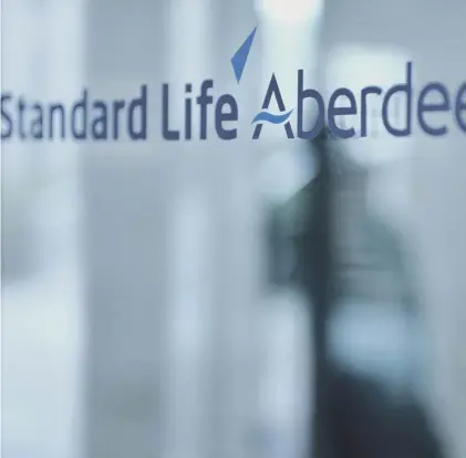  ??  ?? 0 The merger of Standard Life and Aberdeen Asset Management brought together two Scottish financial giants