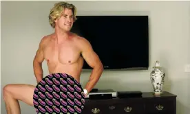  ?? Vacation. Composite: YouTube/Guardian Design ?? One for the mantlepiec­e … Chris Hemsworth wore a Matthew Mungle prosthetic penis in