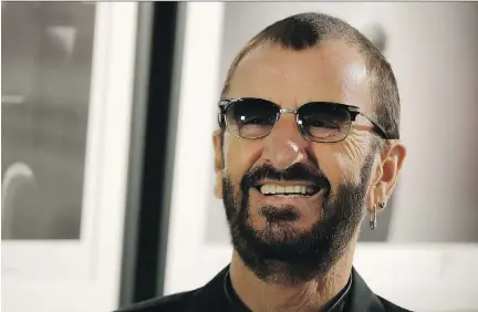  ?? A L A S TA I R G R A N T / T H E A S S O C I AT E D P R E S S ?? Ringo Starr will bring his All- Starr Band to Théâtre St- Denis on Wednesday. “With the All- Starrs, there’s never a bad night,” he says, “because we’re doing what we love to do. But some nights are just over the edge.”