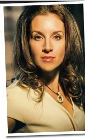  ??  ?? Pressing pause on her busy life: Entreprene­ur Sarah Willingham