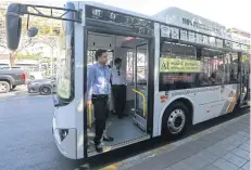  ??  ?? Thailand’s first electric bus was tested for three months during March to May last year.