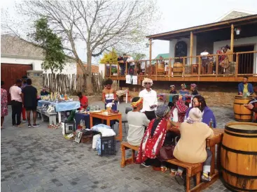  ?? Photo: Tumelo Thamaga ?? The Rustic Route was the venue for Slow Sunday over the past weekend.