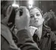  ?? Foto: Berlinale, dpa ?? Marie Bäumer als Romy „3 Tage in Quiberon“. Schneider in