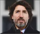 ??  ?? Prime Minister Justin Trudeau