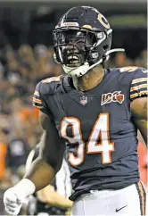  ?? DAVID BANKS/AP ?? Leonard Floyd