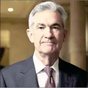  ?? PHOTO: BLOOMBERG ?? Jerome Powell, the new US Federal Reserve chairperso­n, is expected to ensure that the economy and stock market maintain their winning streaks.